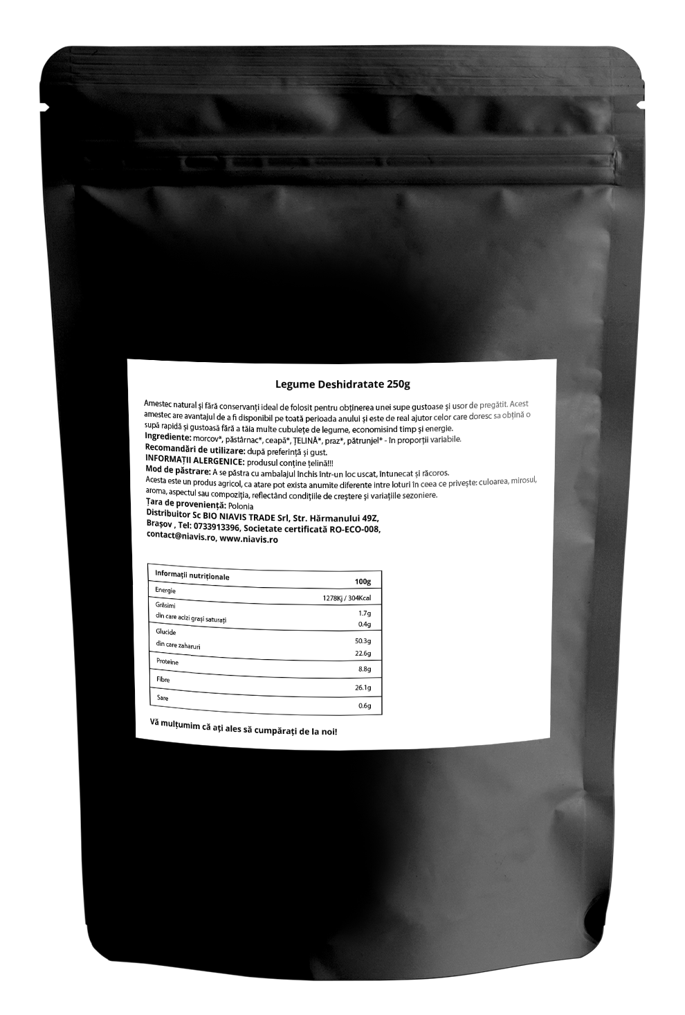 Legume Deshidratate 250g