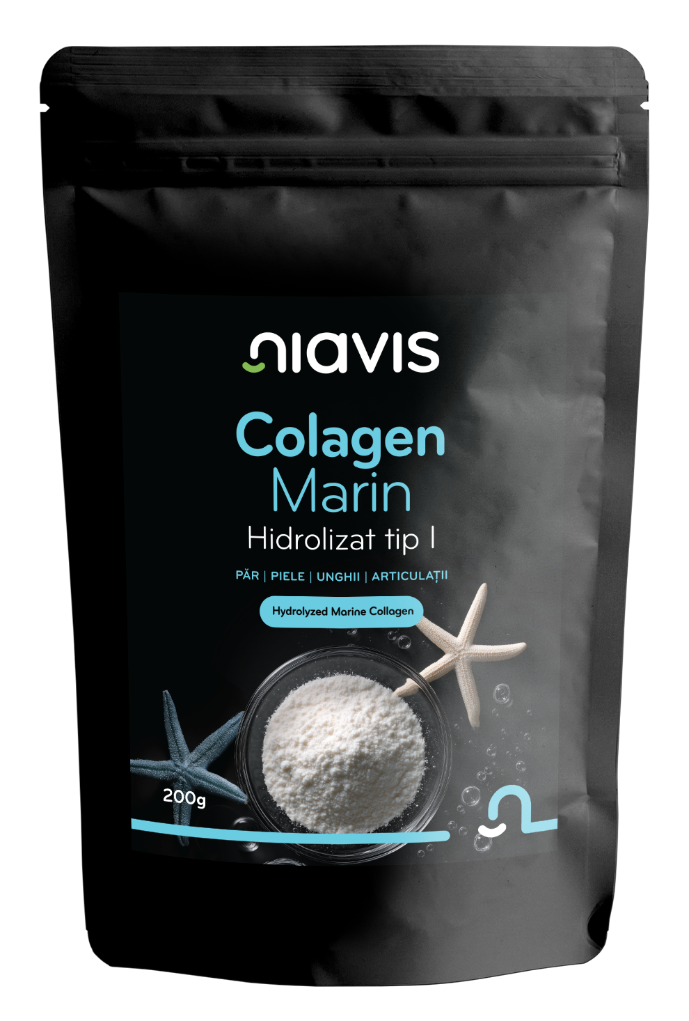 Colagen Marin Hidrolizat Tip I 200g - Niavis
