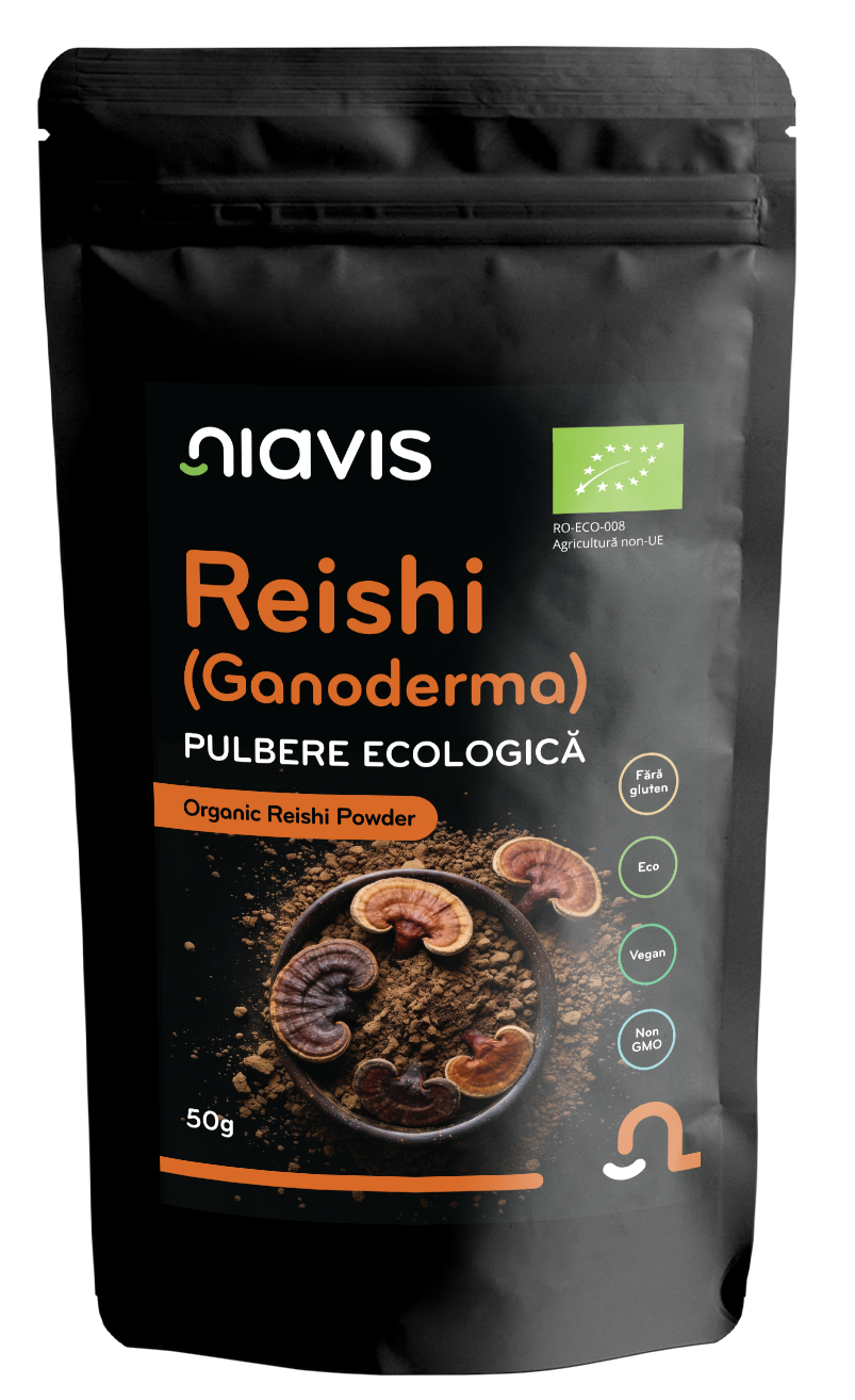 Reishi Pulbere Ecologica/BIO 50g - Niavis
