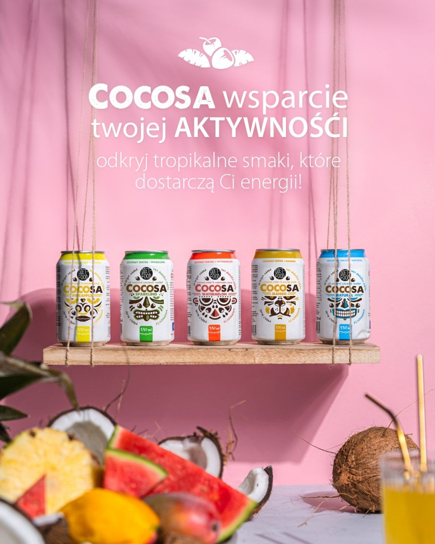 Cocosa Sparkling Coconut Water 330 ml
