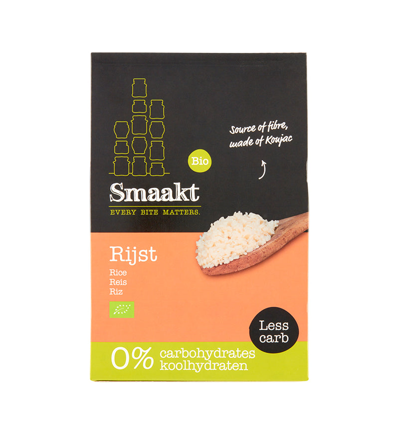 Inlocuitor de orez din konjac bio 200g Smaakt