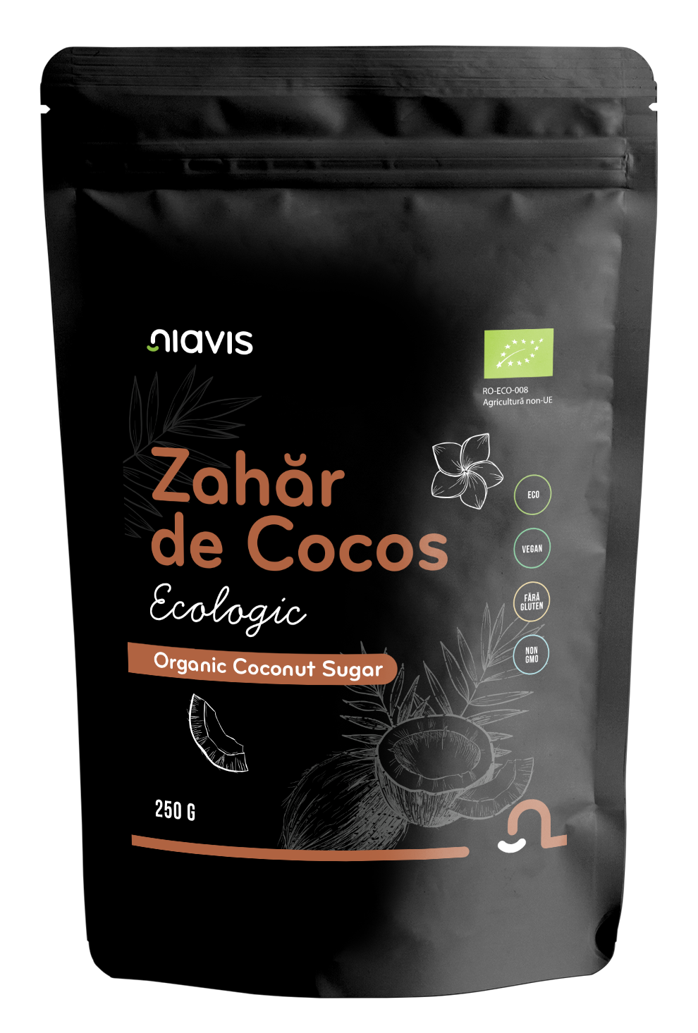Zahar de Cocos Ecologic/BIO 250g