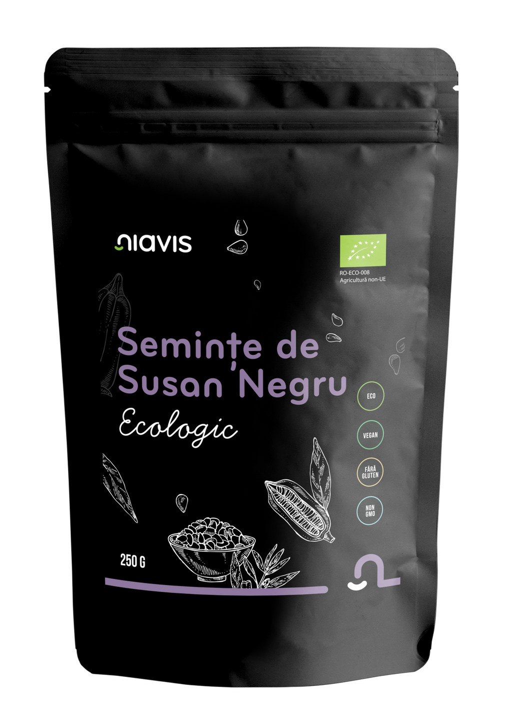 Seminte de Susan Negru Ecologic/BIO 250g