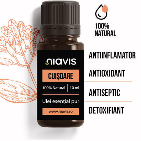 Ulei Esential de Cuisoare 10ml - Niavis
