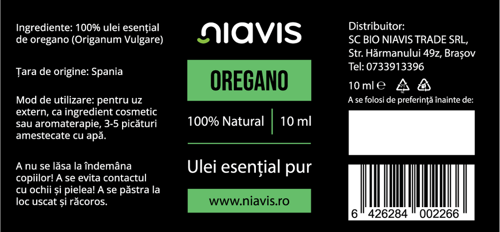 Ulei Esential de Oregano 10ml