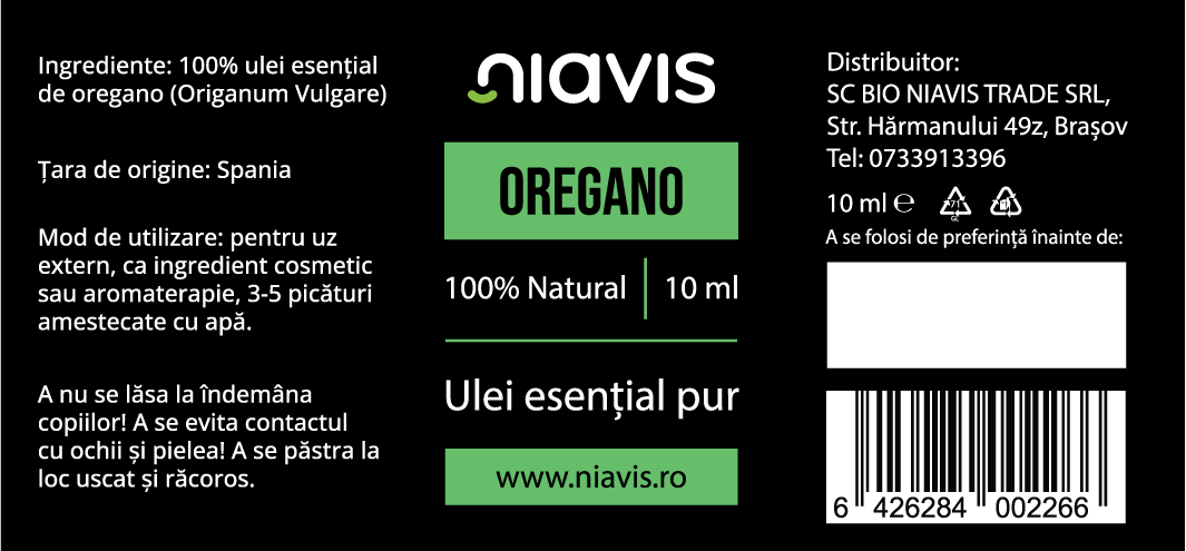 Ulei Esential de Oregano 10ml