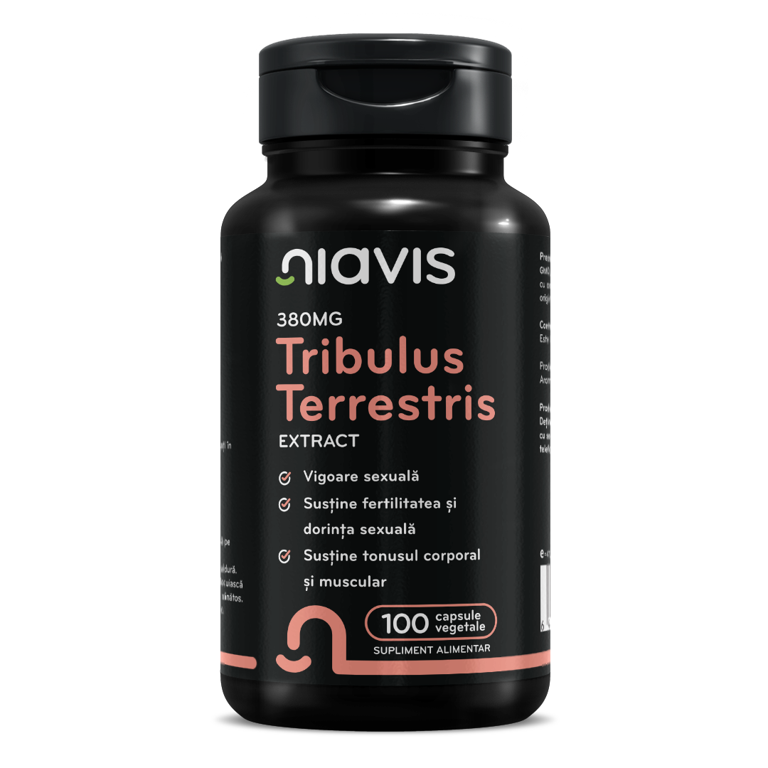 Tribulus Terrestris Extract 380mg 100 cps - Niavis