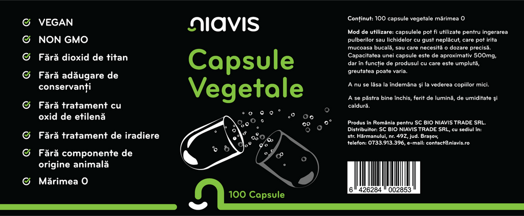 Capsule Vegetale Goale 100 buc