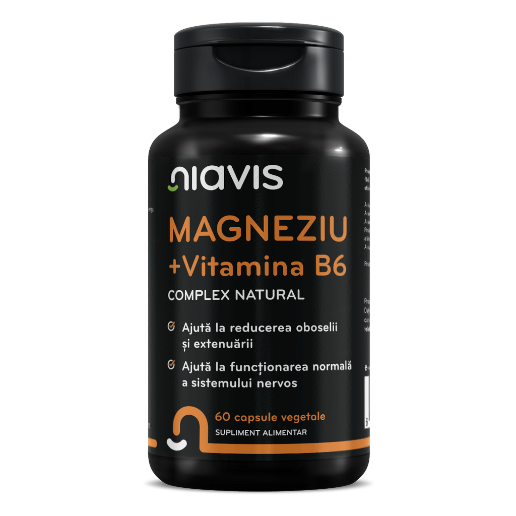 Magneziu + Vitamina B6 60cps