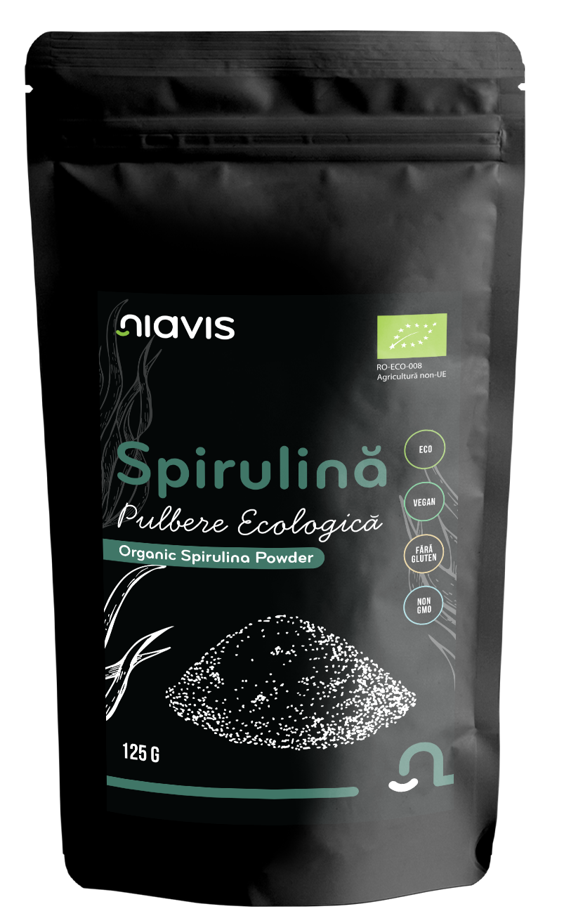 Spirulina Pulbere Ecologica/BIO 125g