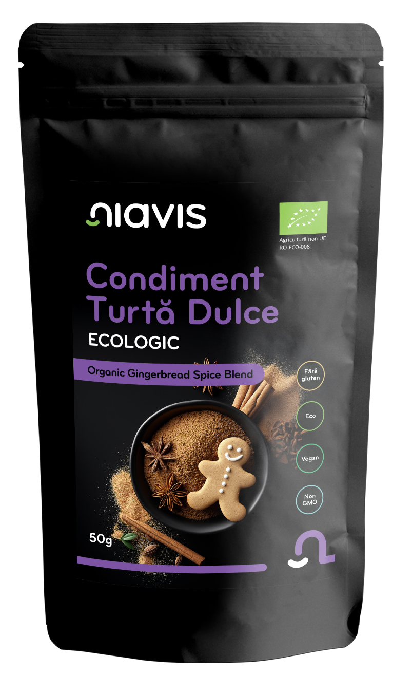 Condiment Turta Dulce Ecologic/Bio 50g - Niavis