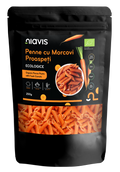 Penne cu Morcovi Proaspeti Ecologice 250g - Niavis
