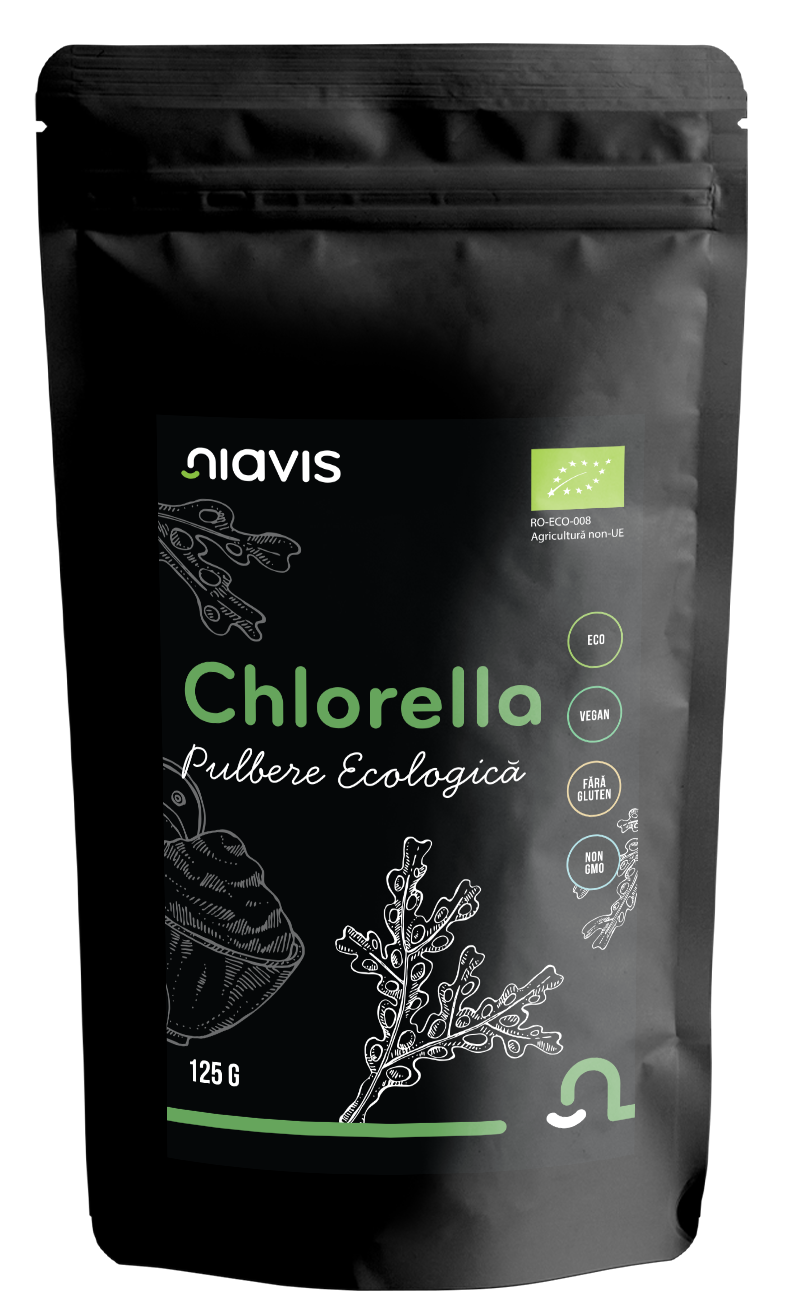 Chlorella Pulbere Ecologica/BIO 125g