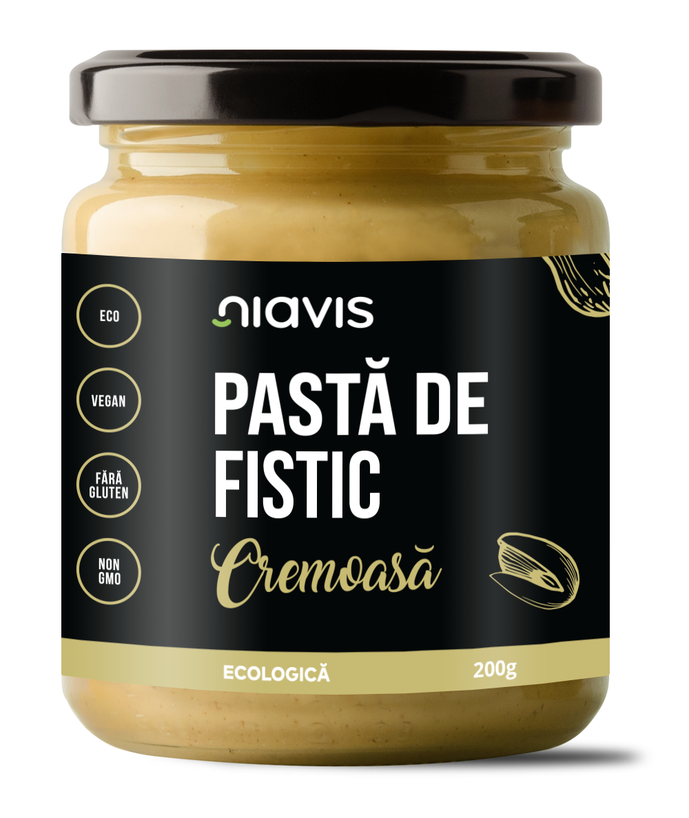 Pasta de Fistic Cremoasa Ecologica/BIO 200g - Niavis
