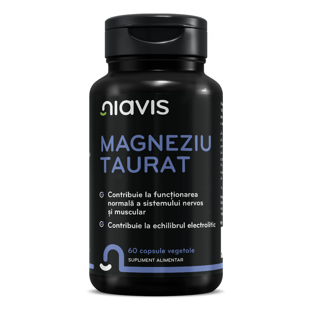 Magneziu Taurat 60cps - Niavis