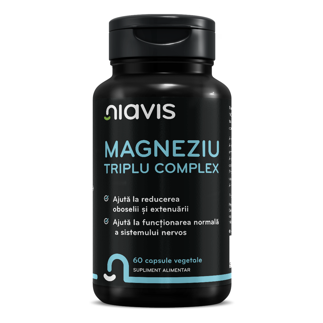 Magneziu Triplu Complex 60cps - Niavis