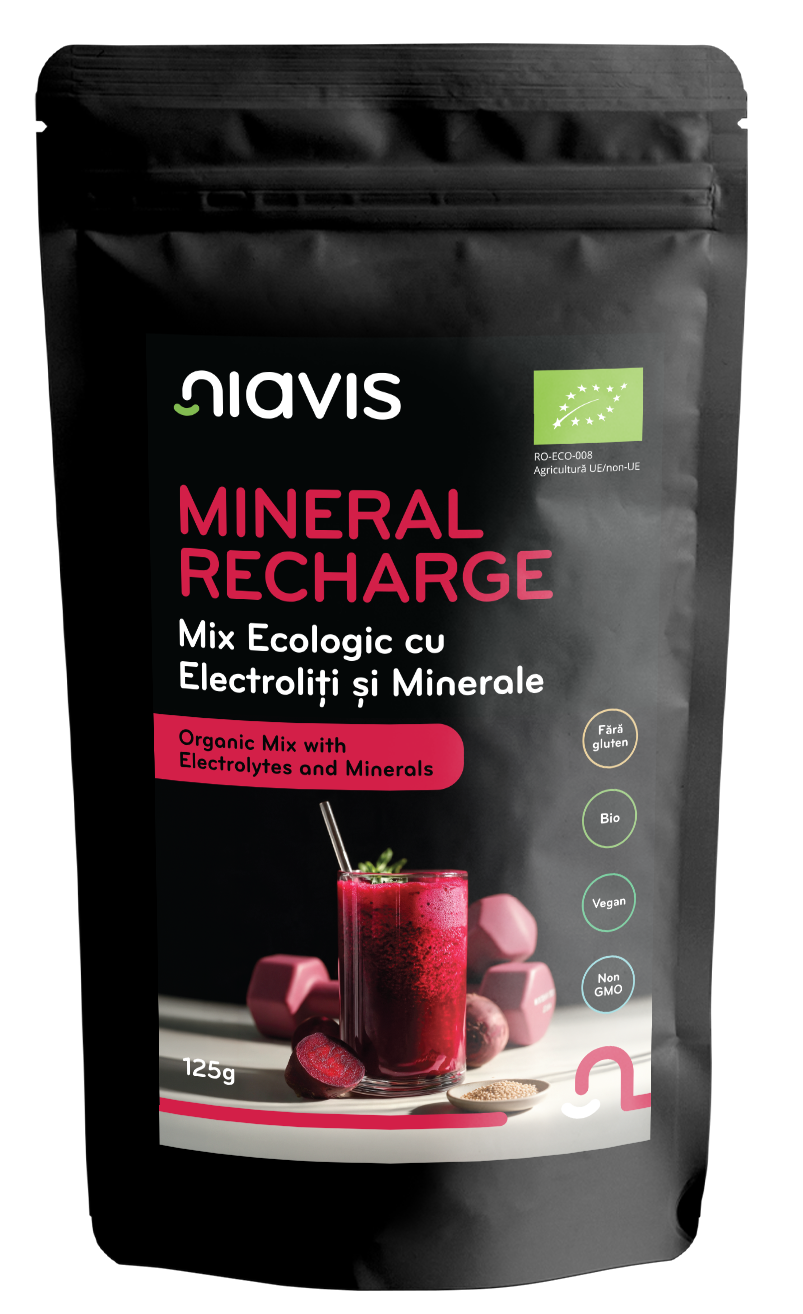 MINERAL RECHARGE - Mix Ecologic cu Electroliti si Minerale 125g - Niavis
