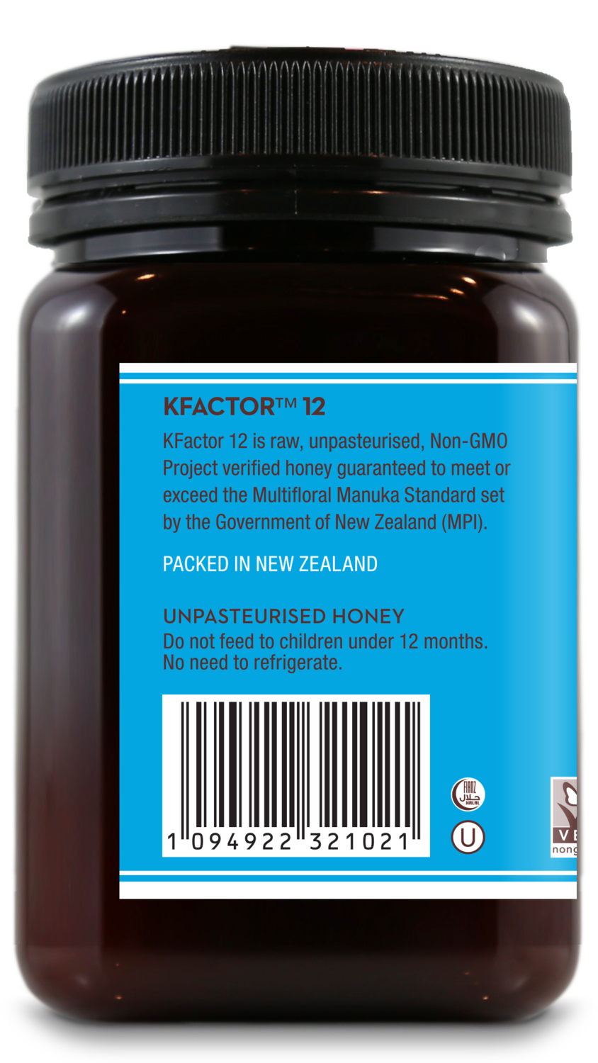 Miere de Manuka KFactor 12 RAW 500g