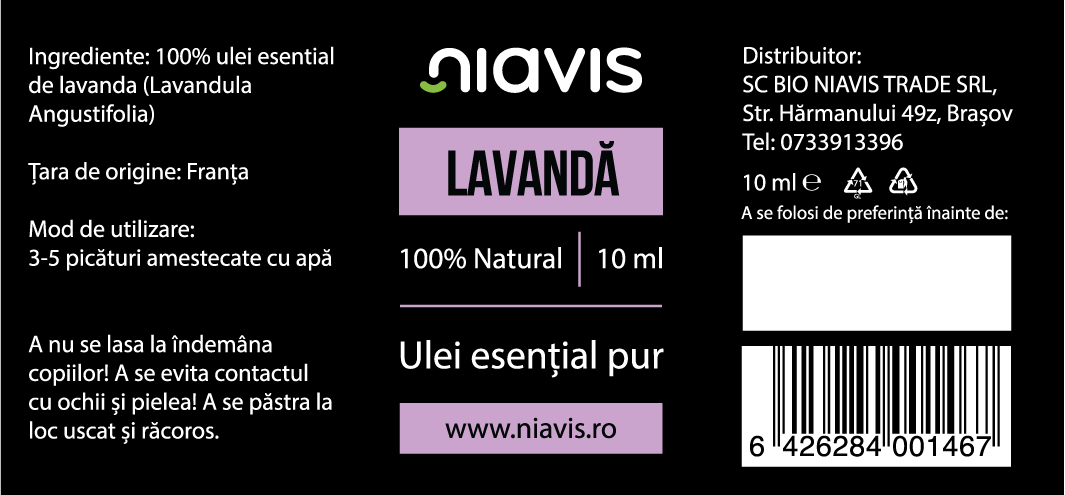 Ulei Esential de Lavanda 10ml