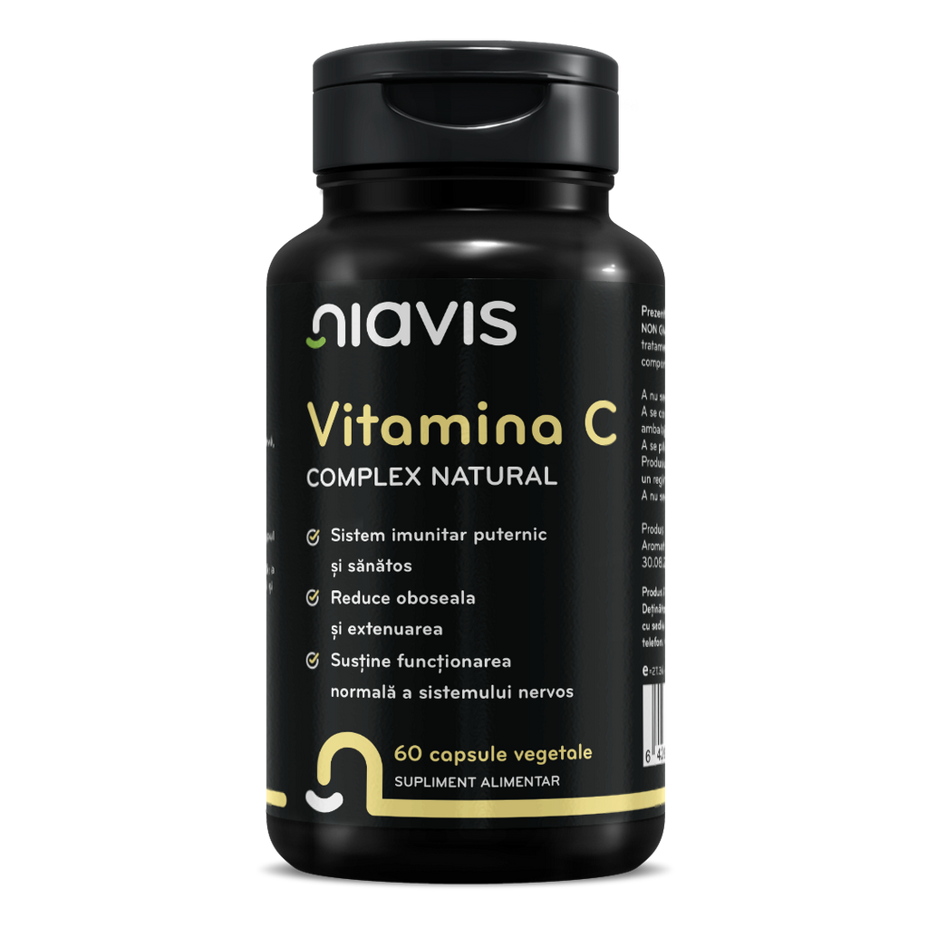 Vitamina C Extract Natural 60 cps