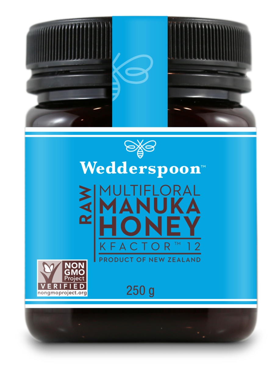 Miere de Manuka KFactor 12 RAW 250g - Wedderspoon