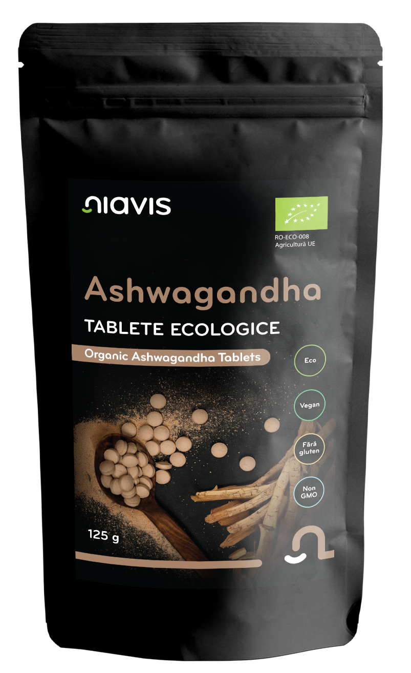 Ashwagandha Tablete Ecologice/BIO 125g