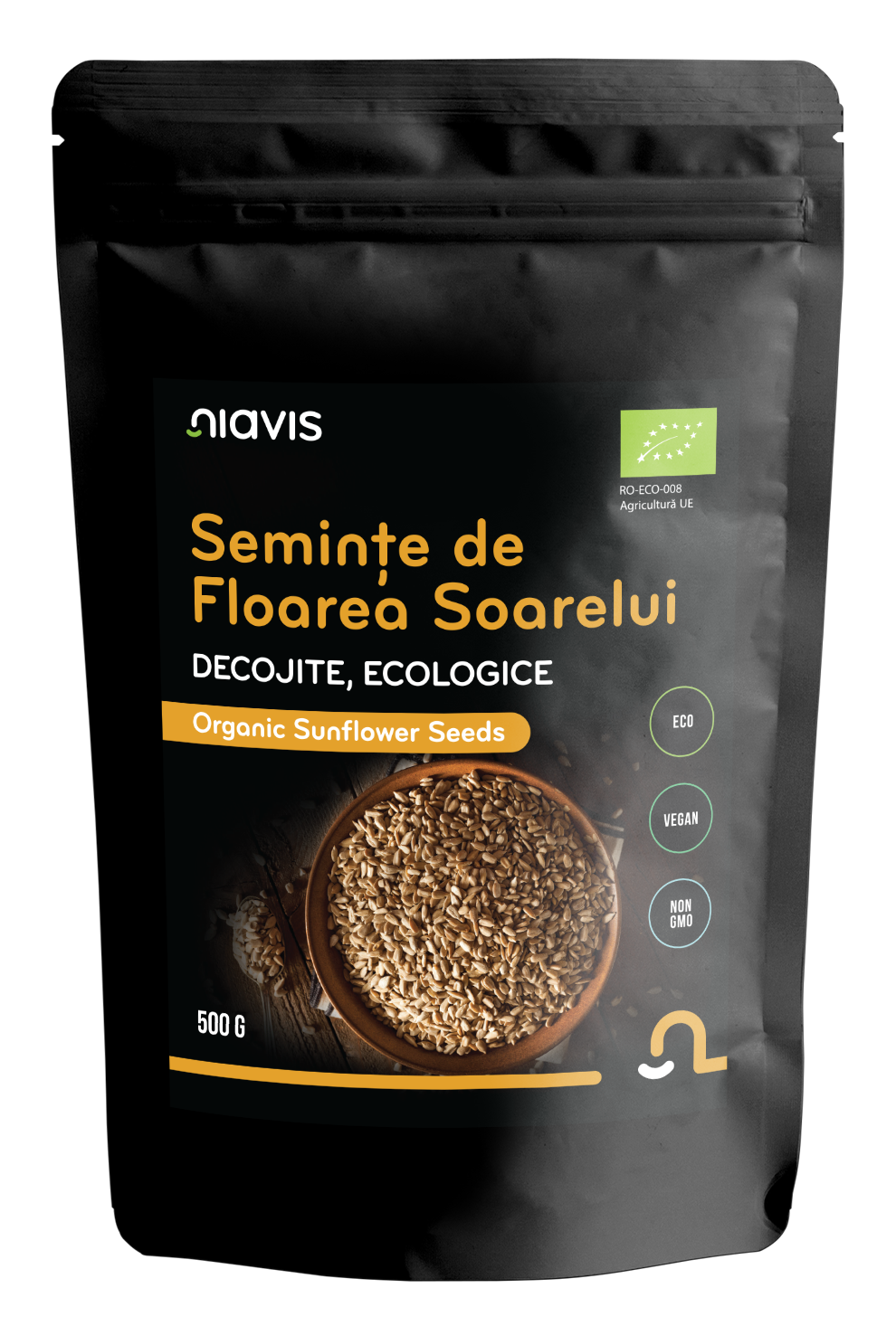 Seminte de Floarea Soarelui Ecologice 500g - Niavis
