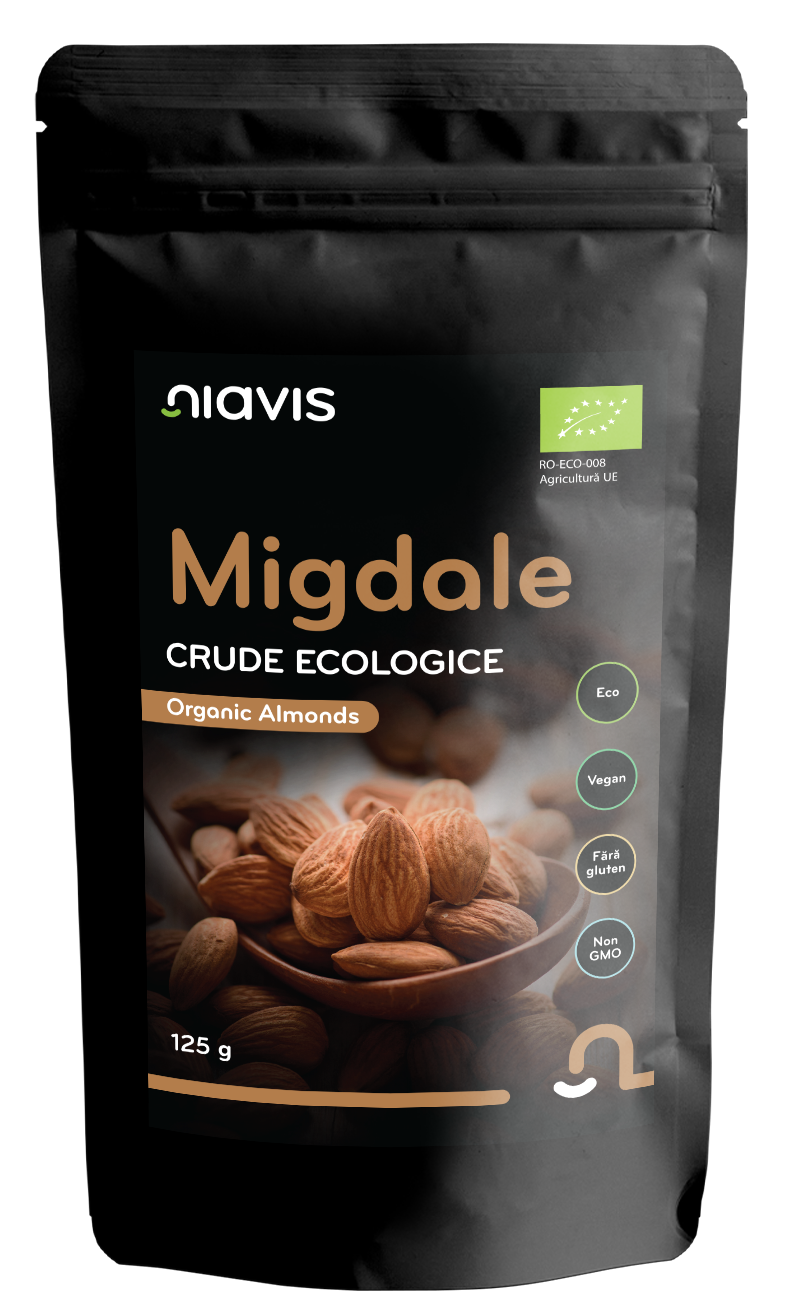 Migdale crude Ecologice/Bio 125g - Niavis