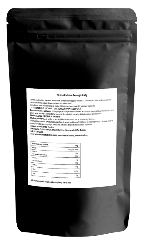 Catina Pulbere Ecologica/Bio 60g