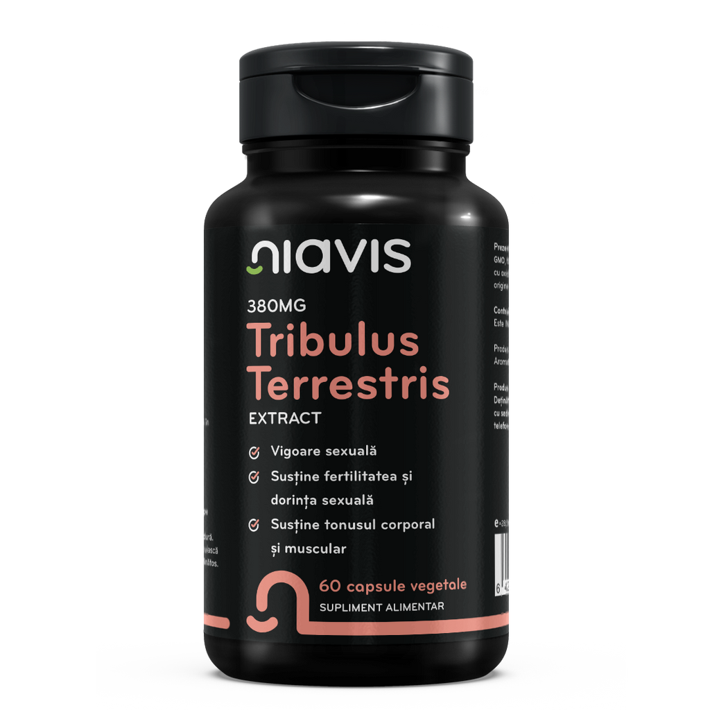 Tribulus Terrestris Extract 380mg 60cps