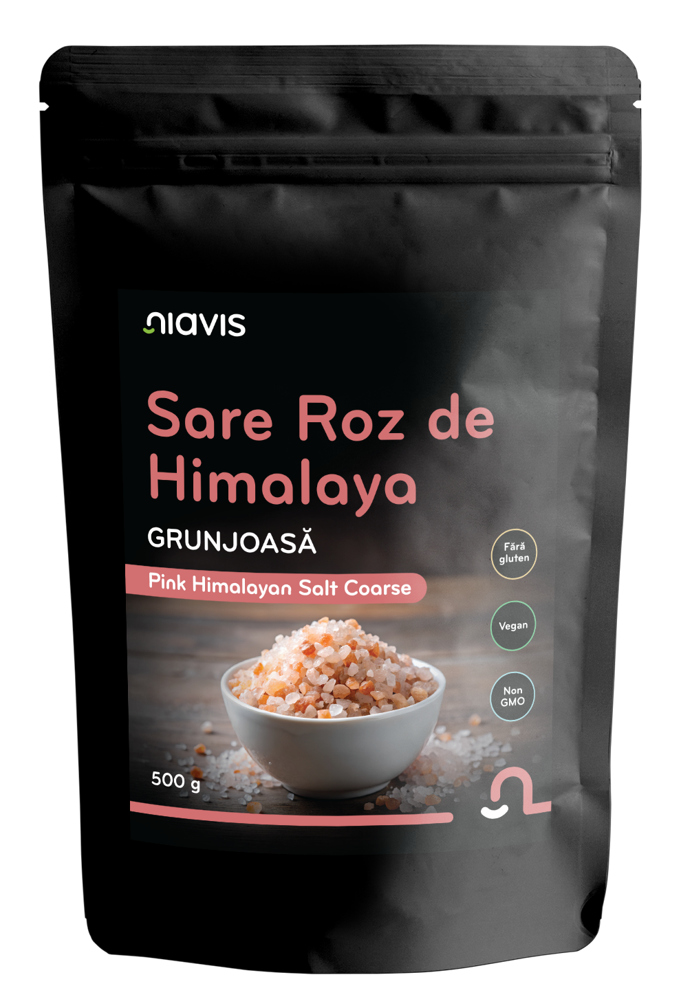 Sare Roz de Himalaya Cristale 500g - Niavis