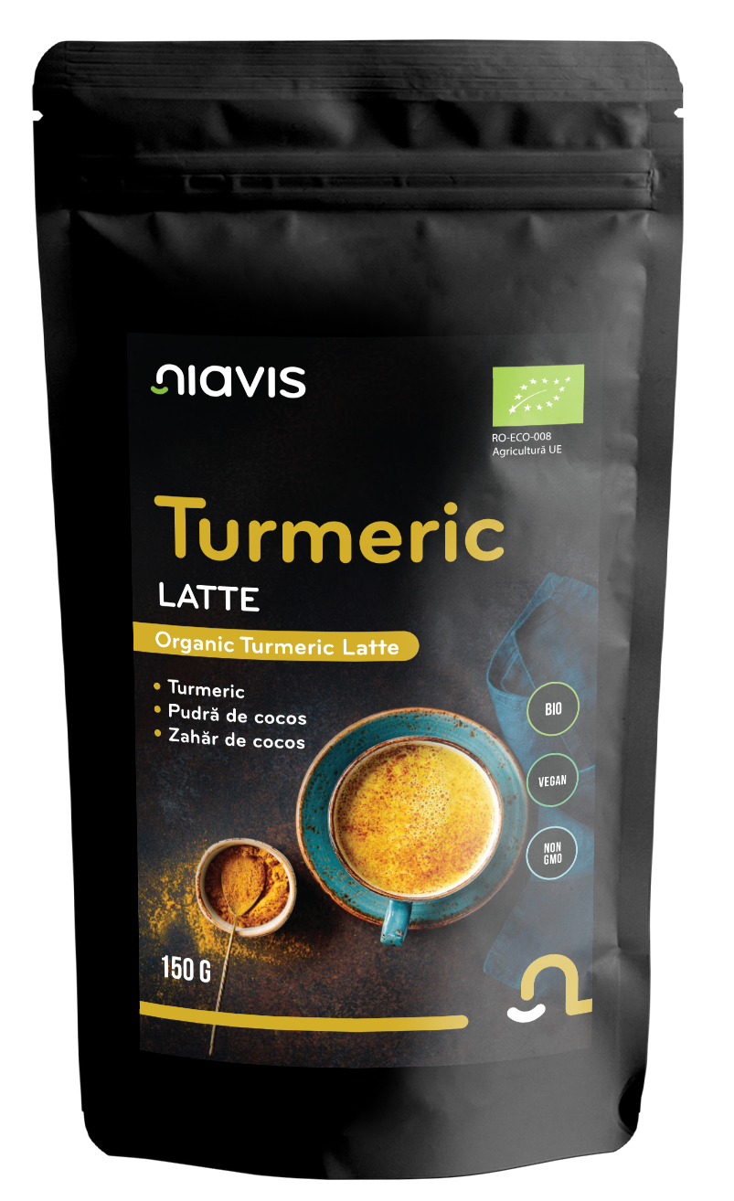 Turmeric Latte Pulbere Ecologica/Bio 150g - Niavis