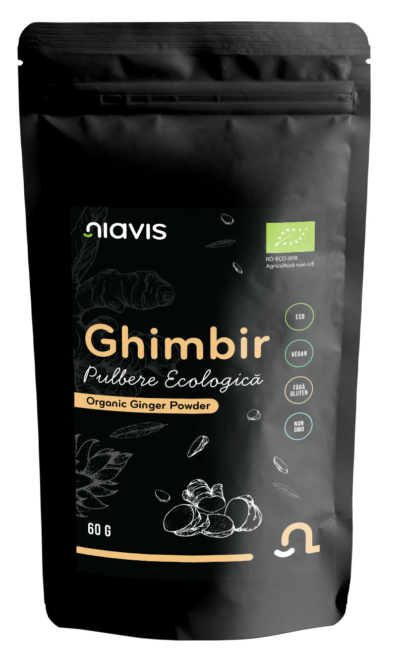 Ghimbir pulbere Ecologica/BIO 60g