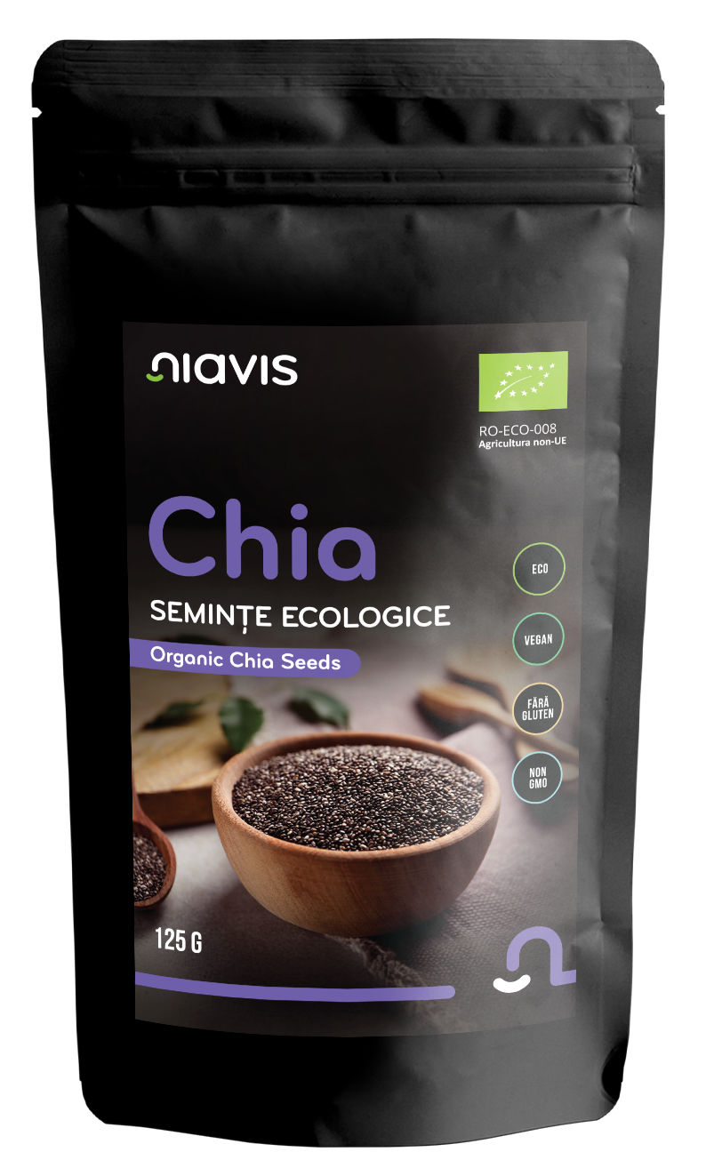 Chia Seminte Ecologice/BIO 125g - Niavis
