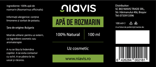 Apa de Rozmarin 100ml