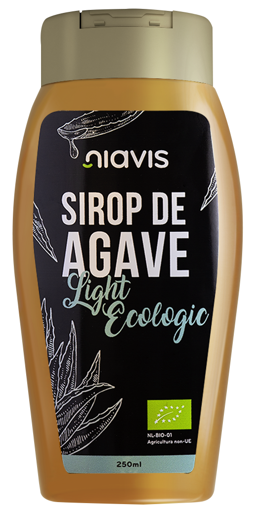 Sirop de Agave Light Ecologic/BIO 250ml/350g - Niavis