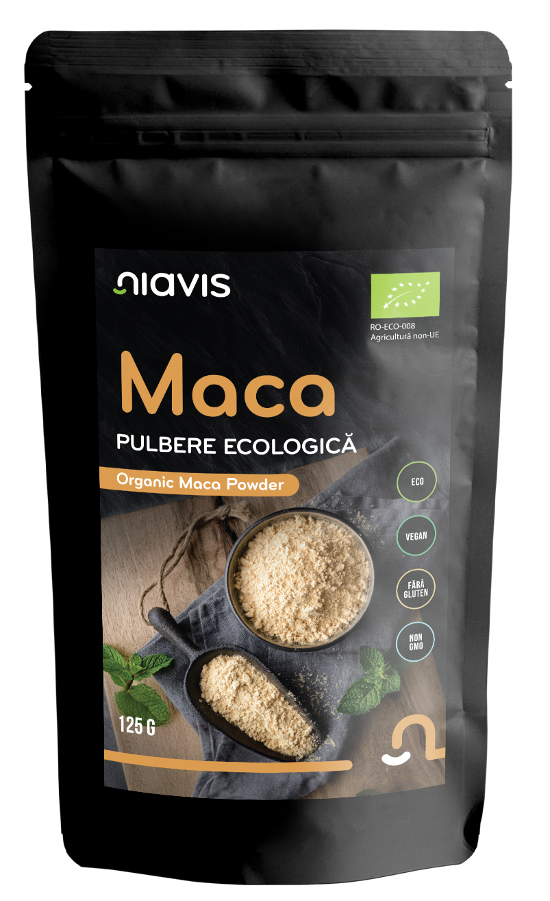 Maca Pulbere Ecologica/BIO 125g - Niavis