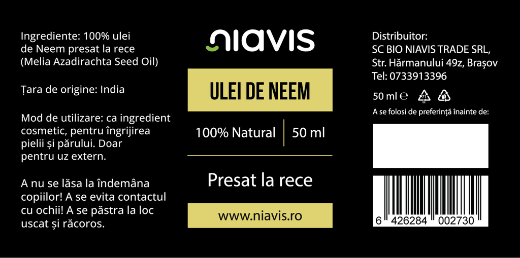 Ulei de Neem 50ml