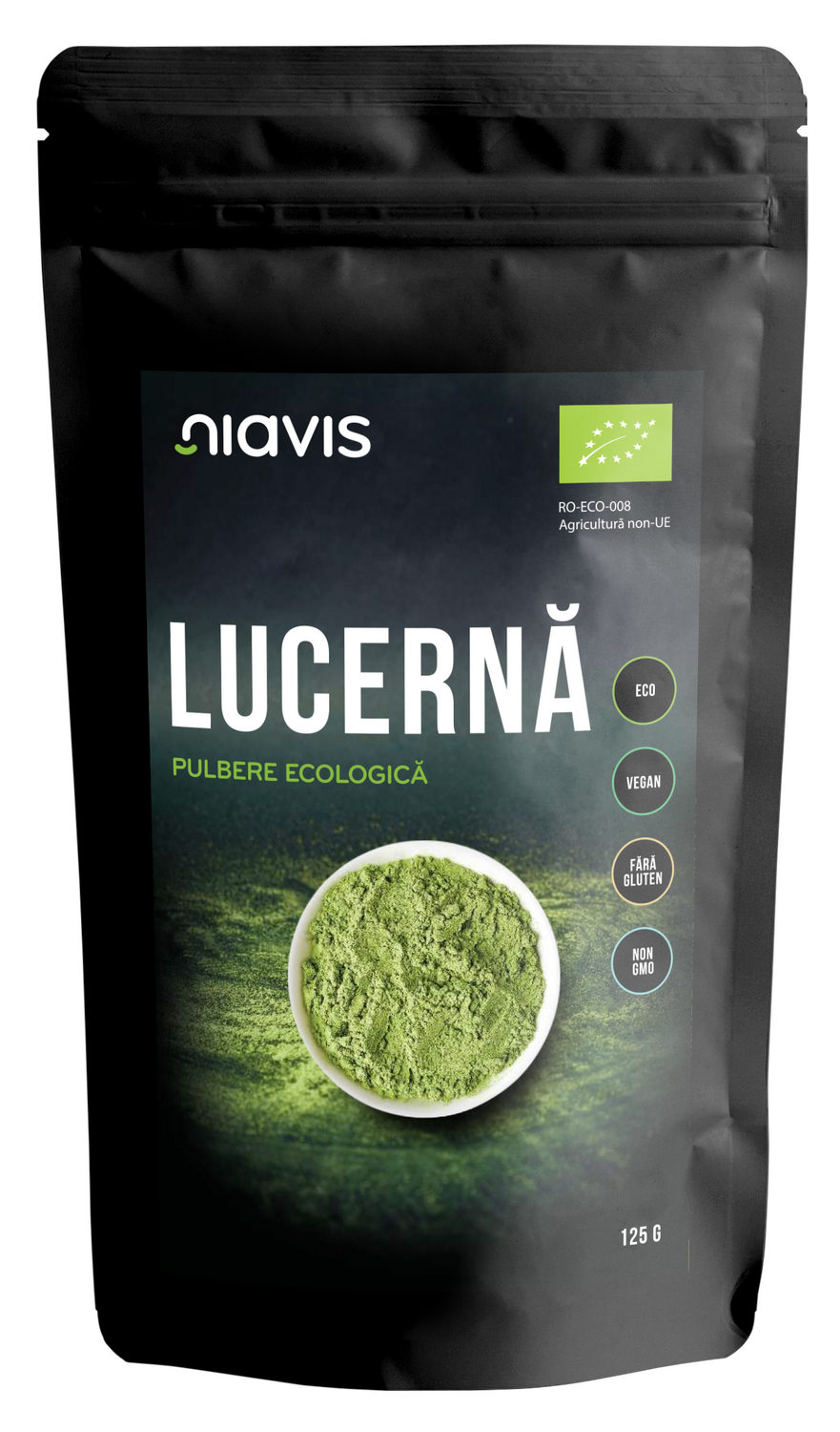 Lucerna(Alfalfa) Pulbere Ecologica/Bio 125g