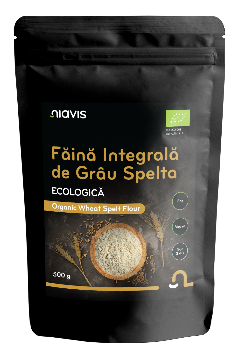 Faina Integrala de Grau Spelta Ecologica/BIO 500g - Niavis