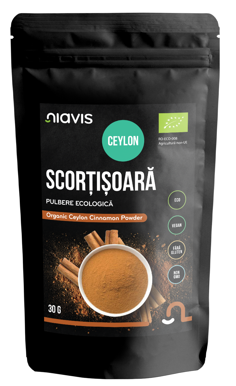 Scortisoara Ceylon Pulbere Ecologica/BIO 30g - Niavis