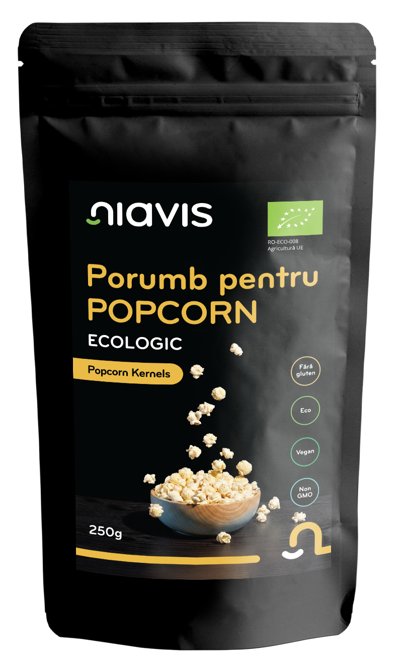 Porumb pentru Popcorn Ecologic/BIO 250g - Niavis