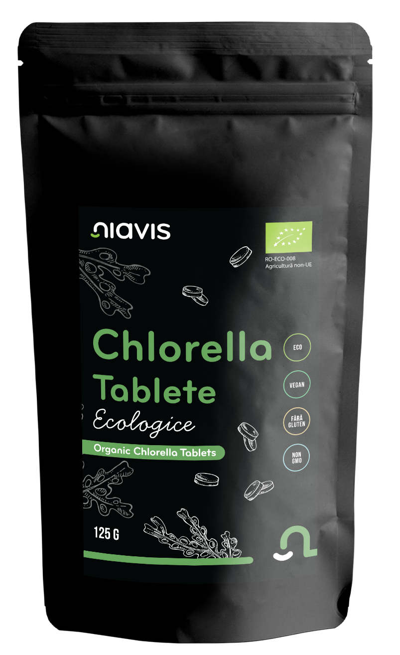 Chlorella Tablete Ecologice/BIO 125g