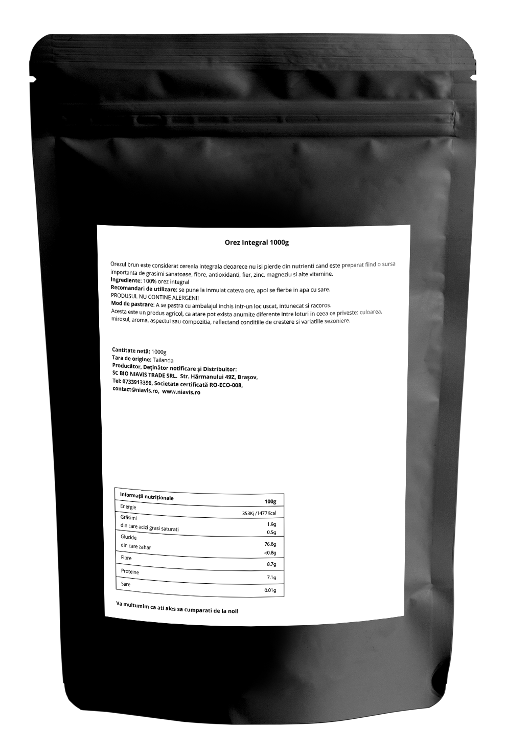 Orez Integral 1000g