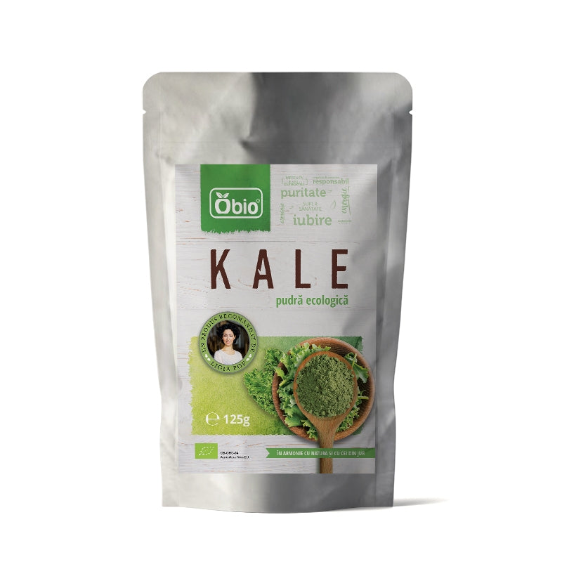 Kale pudra bio 125g Obio