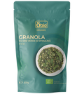 Granola cu orz verde si spirulina bio 200g Obio