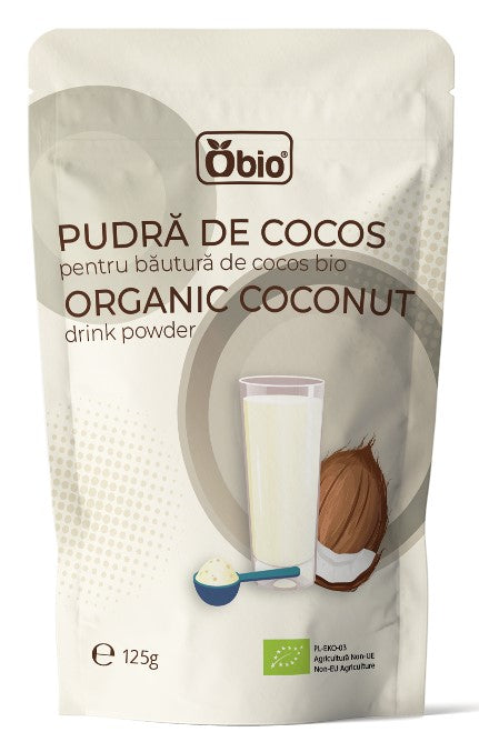 Bautura de cocos pudra bio 125g Obio