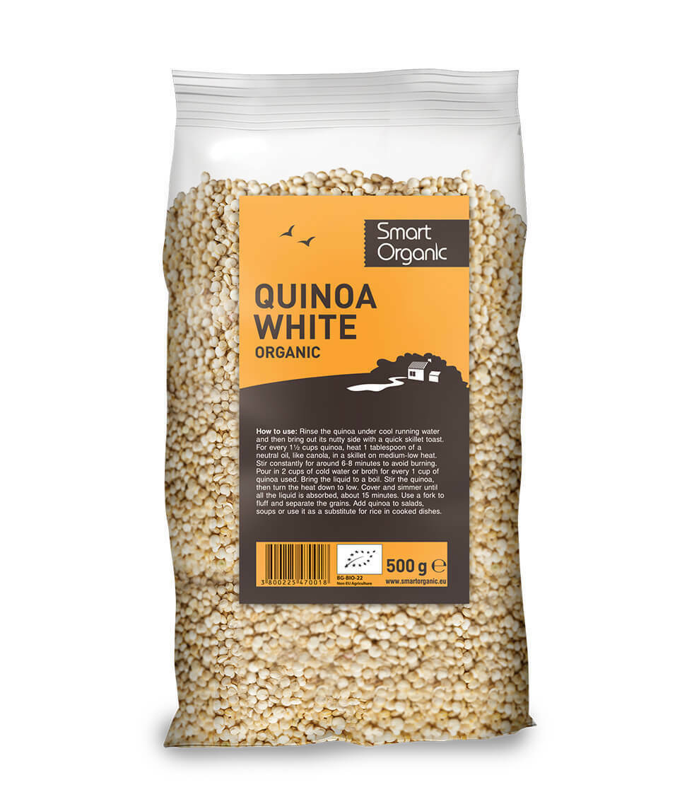 Quinoa alba bio 500g Smart Organic