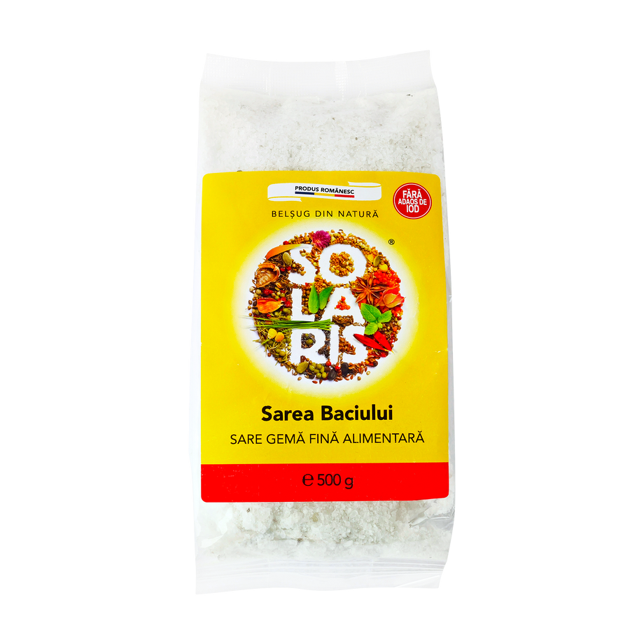 Pachet 4x Super-Seminte pentru Salate SOLARIS, 4 produse: 3x Mix Seminte Omega Forte 150g si 1x Sarea Baciului cu Ierburi 250g, 100% Naturale, Bogat in Fibre si Omega-3