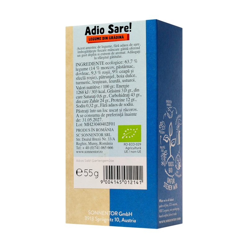 Amestec adio sare! legume din gradina 55 g